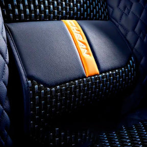 Kit Capa Banco de Carro Completo em Couro Legítimo Italian + BRINDE: Kit Tapete Completo